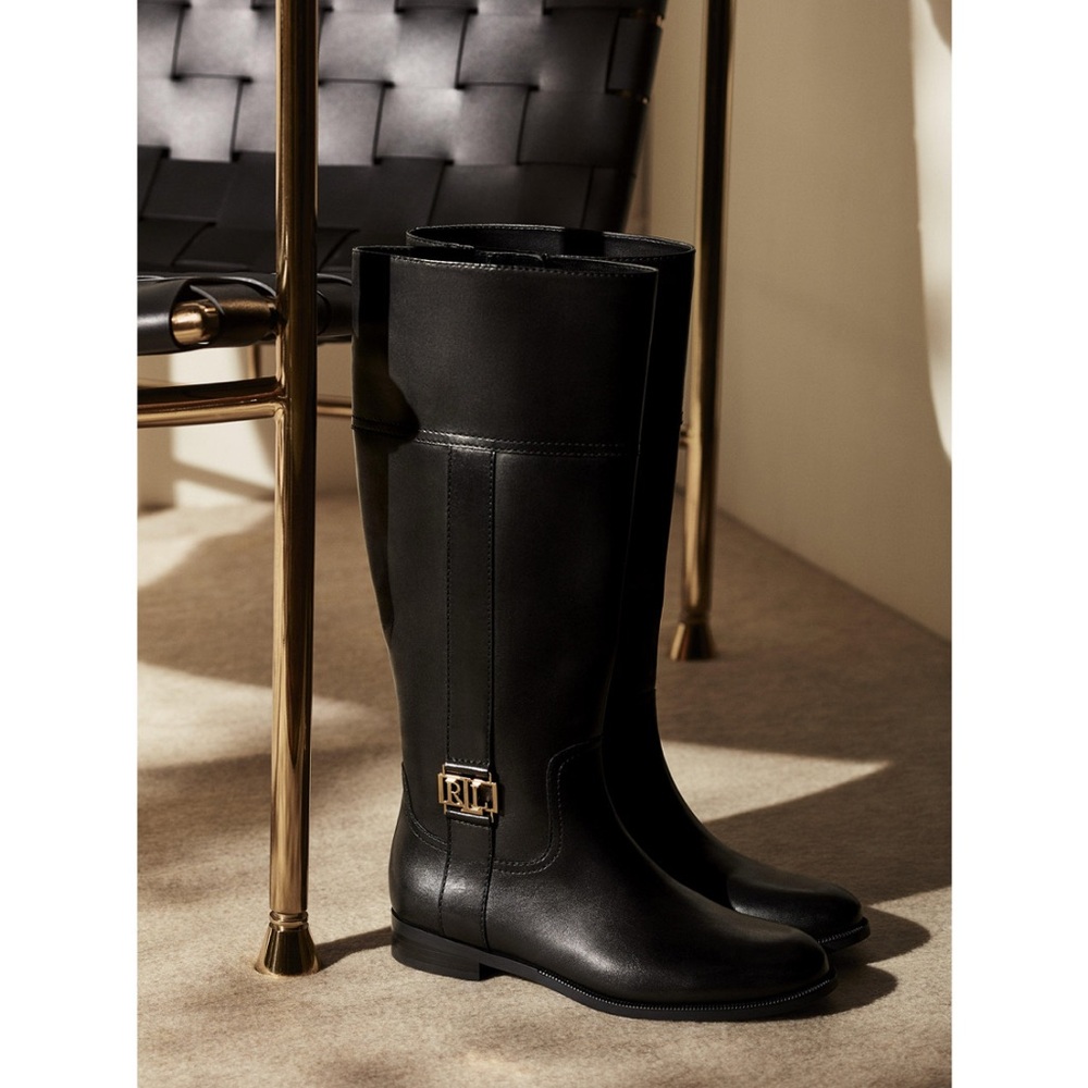 Lauren Ralph Lauren Women’s Berdie Riding Boots Size 6